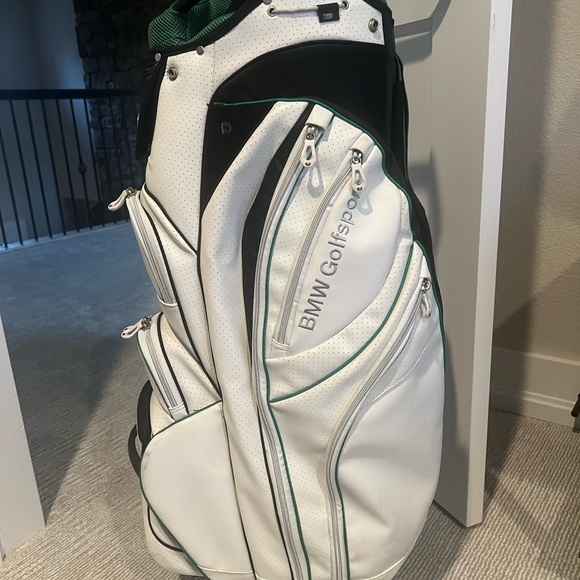 BMW Other Bmw Golfsport Ohio White Golf Bag Like New Cart Or Carry